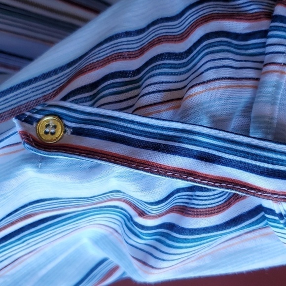 Blue Mood blue stripe SS top NWT size 3X - Picture 5 of 11